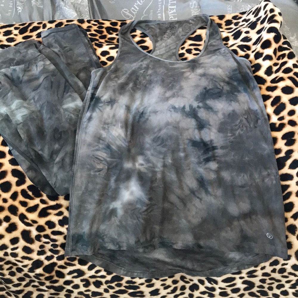 Active legging and tank set